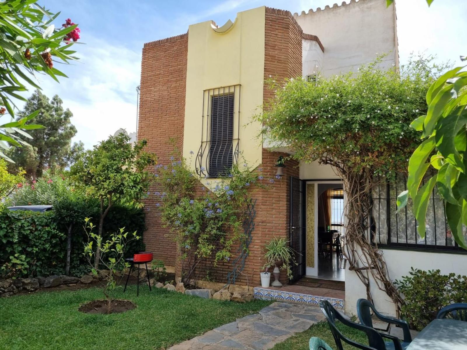 Vila Casa Vistas Del Mar Sitio de Calahonda Exteriér fotografie